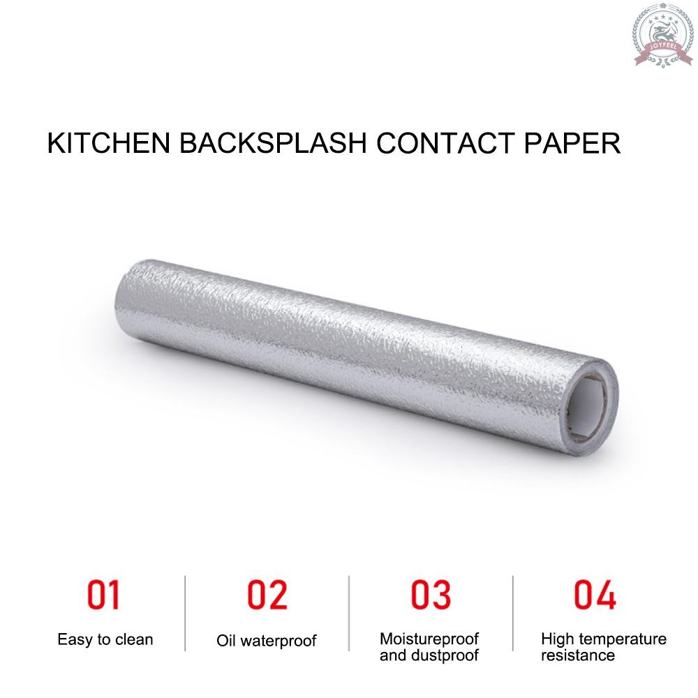 Cuộn Giấy Nhôm Dán Tường Nhà Bếp Chống Dầu Chống Nước Chịu Nhiệt