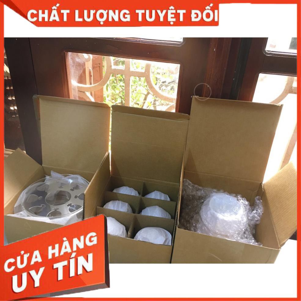 Bộ Ấm trà thủy tinh 6 chén chịu nhiệt dung tích 600ml kèm đế nến đun trà Bình trà thủy tinh tiệc trà đun nóng