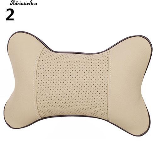 Gối cổ xe hơi giả da tiện lợi | BigBuy360 - bigbuy360.vn