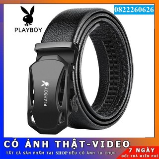 [CHỈ GIẢM GIÁ 1 NGÀY] Thắt Lưng Nam Sịn Siêu Cấp Mặt Kim Loại PlayBoy | Siêu Bền Đẹp!