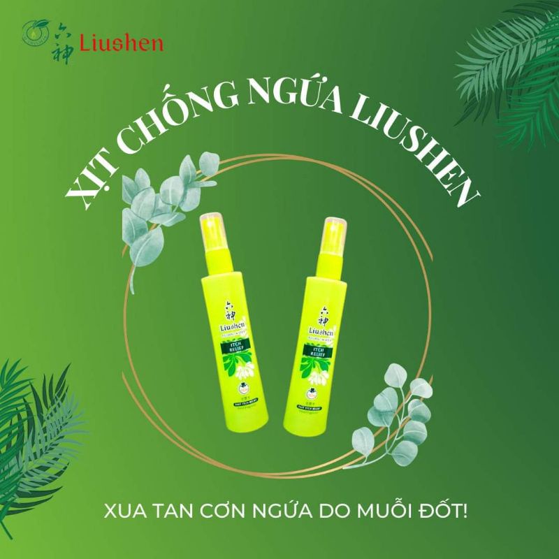 Nước chống ngứa Liushen 80ml