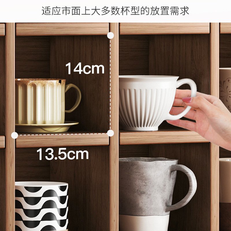 KỆ ĐỂ LY SIÊU CUTE, màu sắc đa dạng kích thước phù hợp cho các loại cốc và ly, lắp ráp đơn giản, kích thước kệ 60x45x17