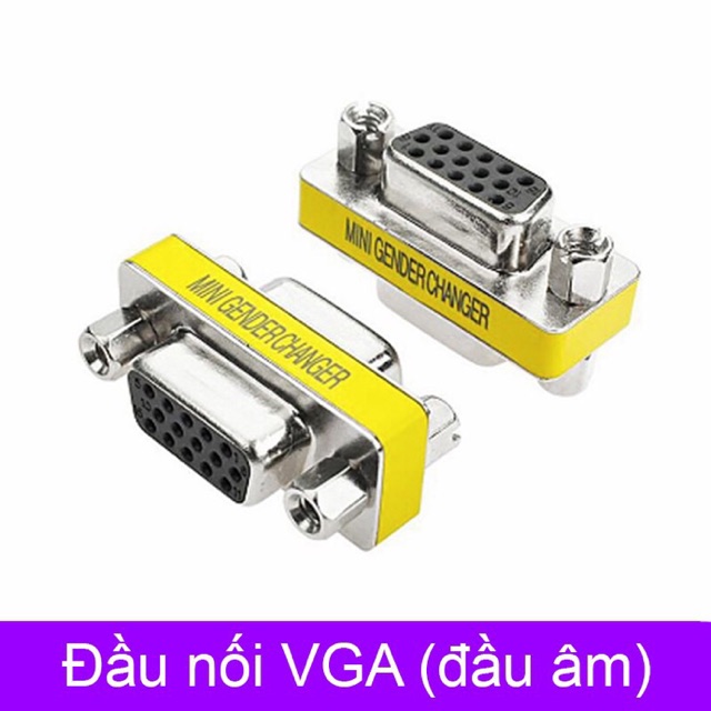 Đầu nối VGA/ DP15 chân - 2 dầu cái