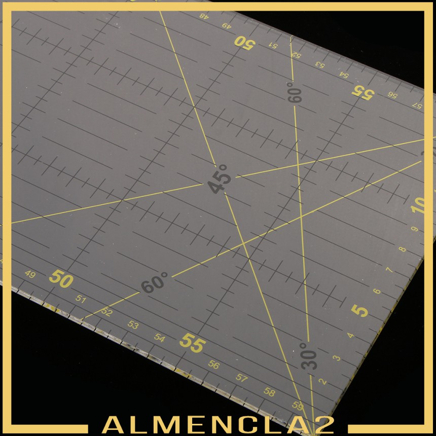 Thước Đo May Mặc Almencla2 60x15cm