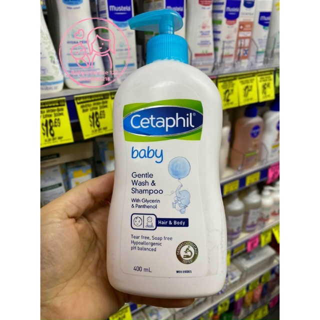 SỮA TẮM - GỘI CETAPHIL BABY 2in1