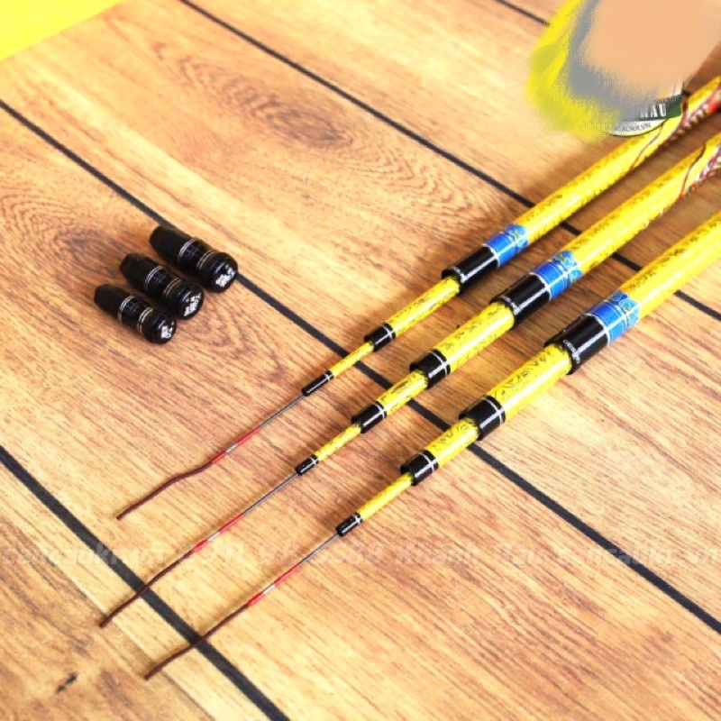 Cần câu tay GM 6H dài 6m3 tải cá 15kg hàng loại 1 Gama Seiko Hoàng Long  chính hãng màu mạ vàng săm hình rồng sang trọng