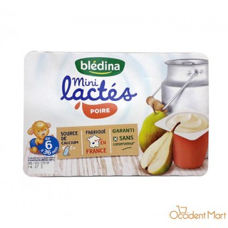 Sữa chua Bledina mini vị lê vỉ 6 trẻ từ 6tháng tuổi date 2024