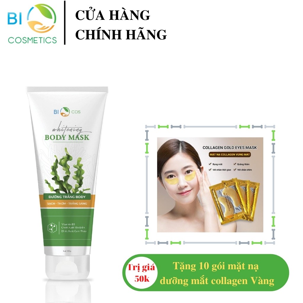 Kem Ủ Dưỡng Trắng Da Body Mask BIOCOSMENTIC 150ml - 8936151510674 | BigBuy360 - bigbuy360.vn