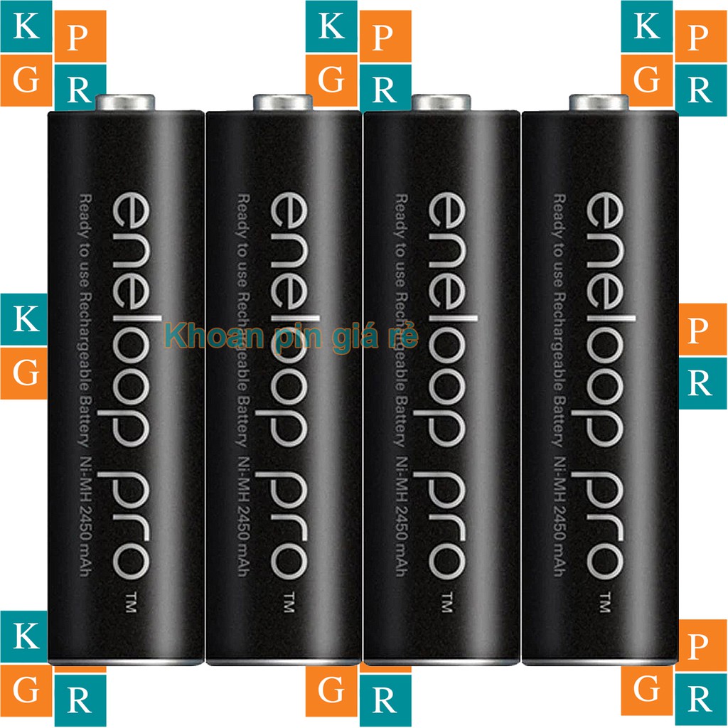 KPGR Pin sạc AA eneloop pro 2500mah Ni-MH