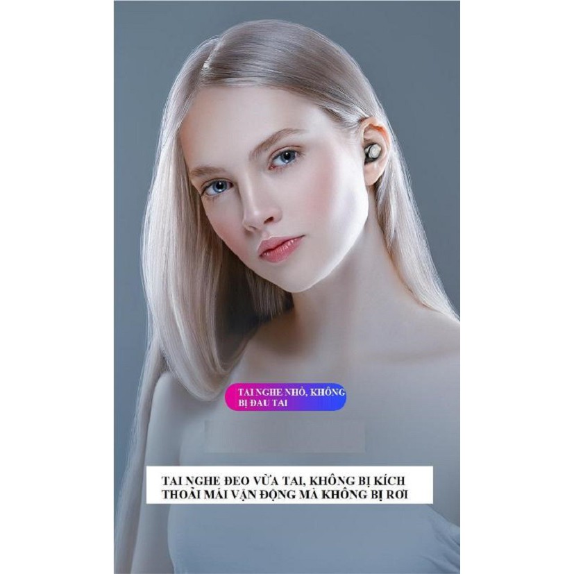 [ FREESHIP ] Tainghe Bluetooth AMOI F9 | Nút Cảm Ứng Cực Nhạy | Bluetooth 5.0 | Pin 280 giờ | Chống Kháng Nước Cực Tốt | BigBuy360 - bigbuy360.vn