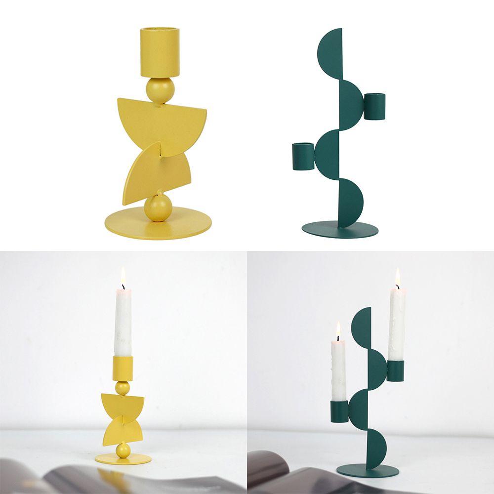 Giá Đỡ Đèn Cầy Bằng Gỗ Candelabra Độc Đáo Trang Trí Nhà Cửa / Tiệc Cưới