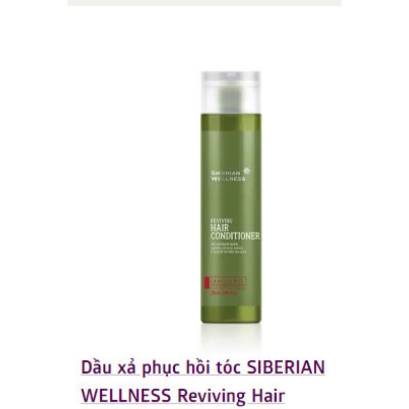 Dầu❤️❤️ xả phục hồi tóc SIBERIAN WELLNESS Reviving Hair Conditioner Sản Phẩm Nga MinhAnh