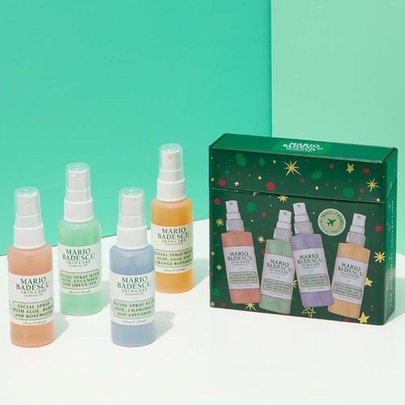 Set 4 xịt khoáng Mario Badescu 59ml - Bill Sephora Us