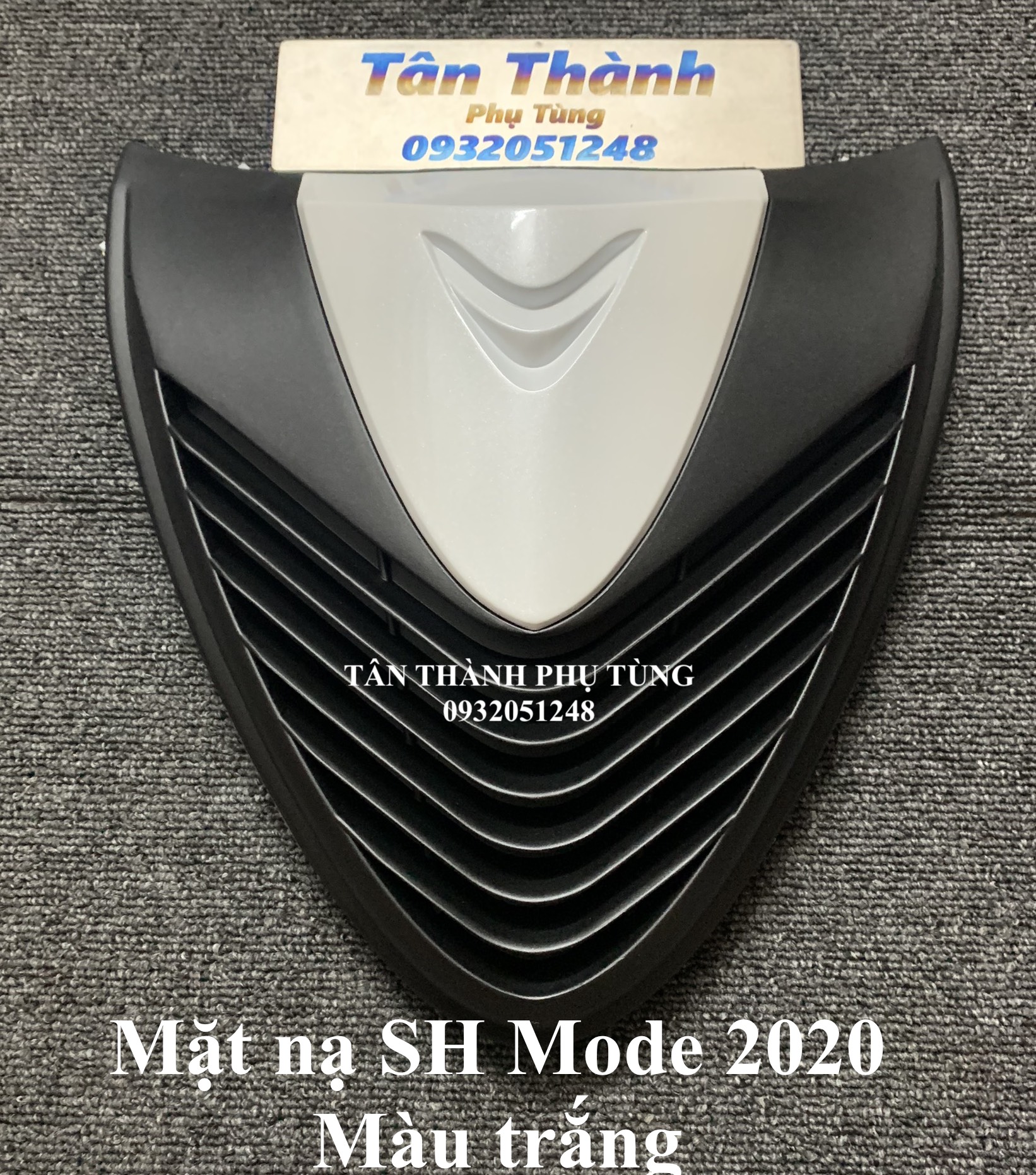 Mặt nạ SH mode 2020 kiểu SH Ý màu trắng - Đồ chơi xe