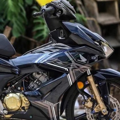 Tem Rời Honda Winner X RSX Đen Chỉ Xám