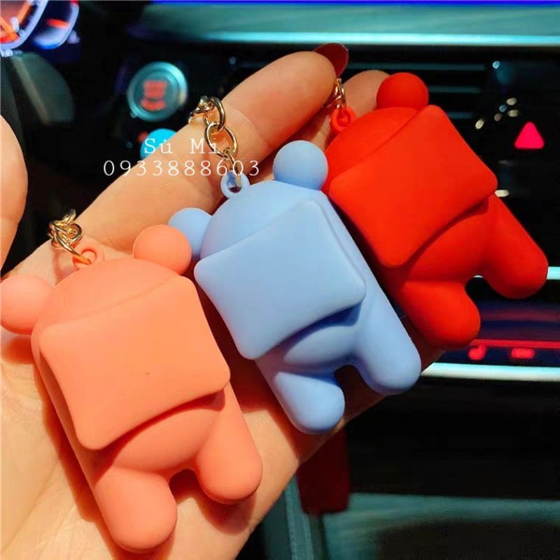 Móc khóa a mong us siêu dễ thương