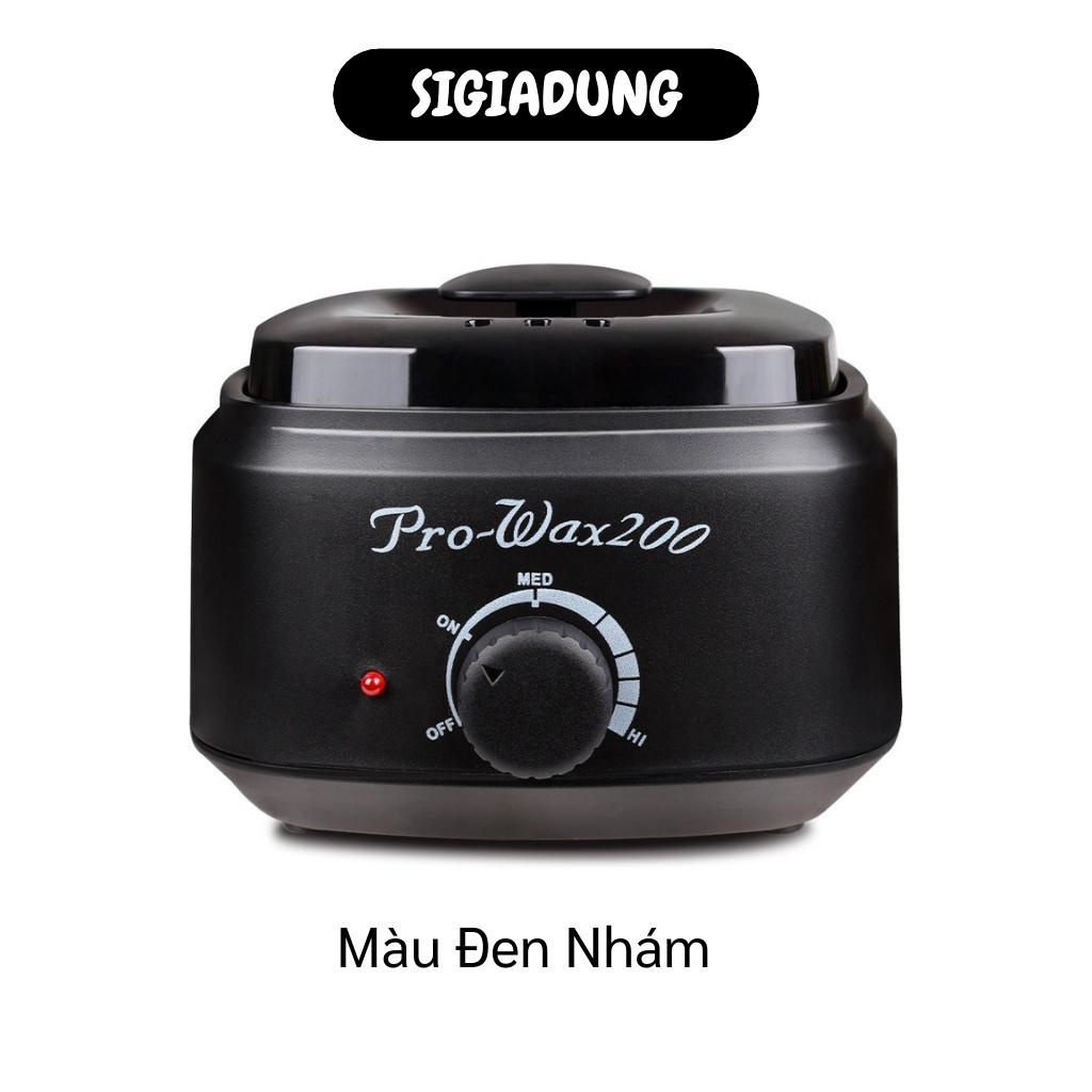 [SGD] Nồi nấu sáp nóng chảy TẶNG QUE GỖ  Nồi đun sáp wax lông Pro-wax100 Pro 200 loại 1 dây đồng ổ cắm lớn 8582