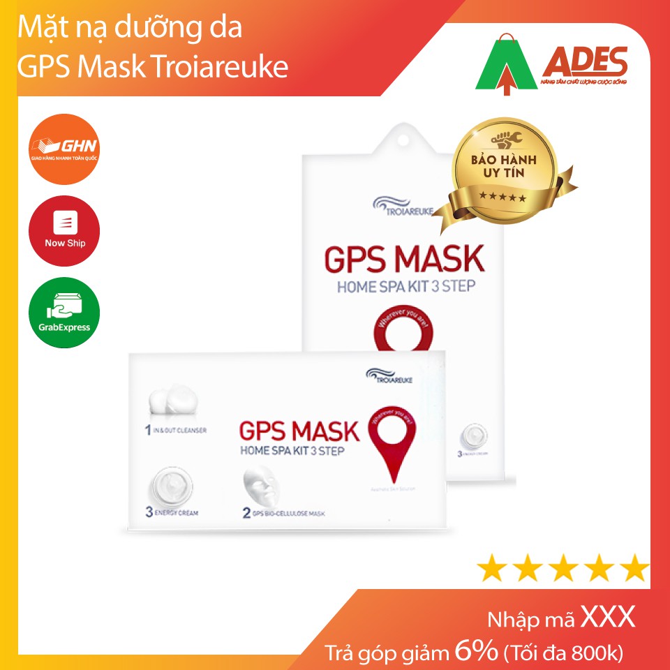 Mặt nạ dưỡng da GPS Mask Troiareuke - Chính hãng