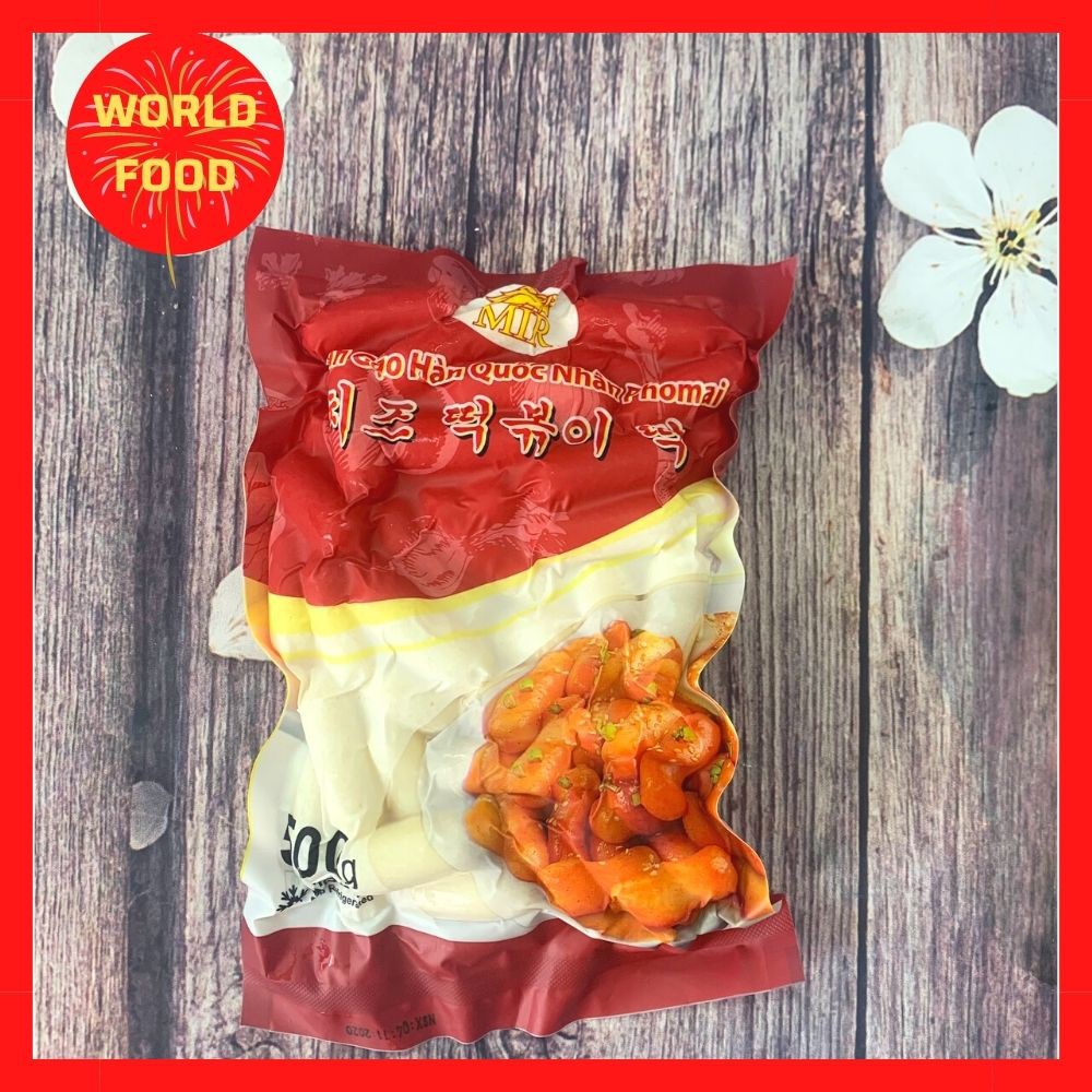 BÁNH GẠO NHÂN PHÔ MAI GÓI 500G HÃNG MIR