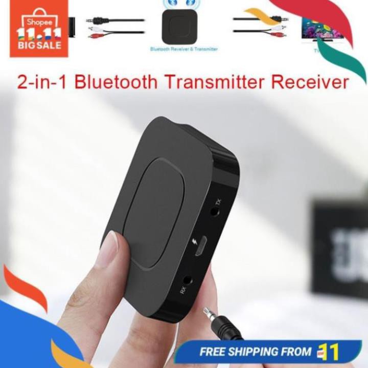 Bộ thu Bluetooth Bộ thu phát Bluetooth 2 trong 1 miễn phí TẶNG cáp nối dài 1 ra 2 đầu hoa sen-DC4289 +dc867