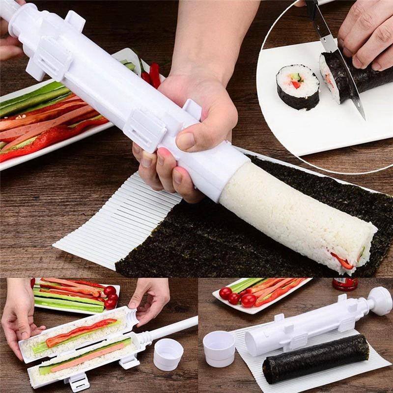 Dụng cụ làm sushi 💓FREESHIP💓 Dụng cụ làm sushi tiện lợi giúp bạn dễ dàng làm sushi với nguyên liệu theo ý thích 6667