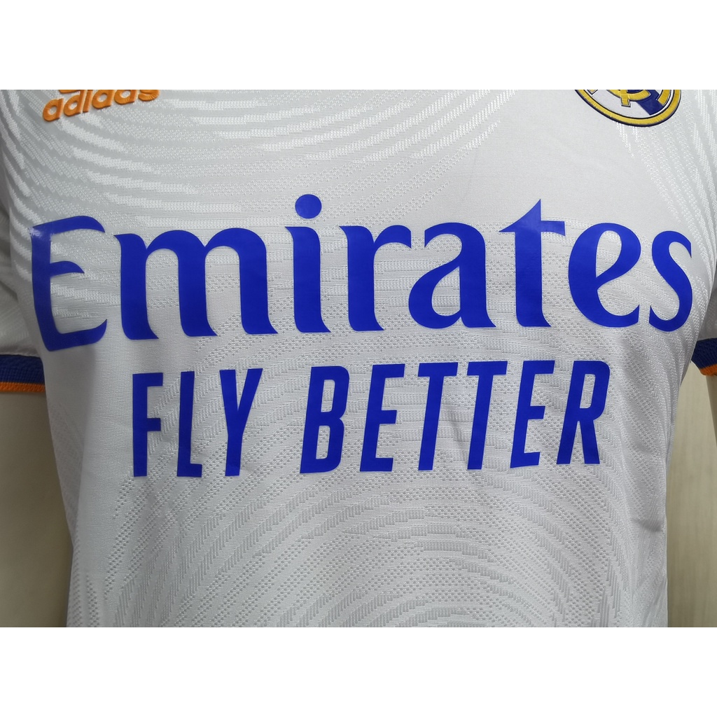 Áo Thun Số 21-22 Cầu Thủ Real Madrid Size s-3xl* Có Sẵn Cho Người Chơi