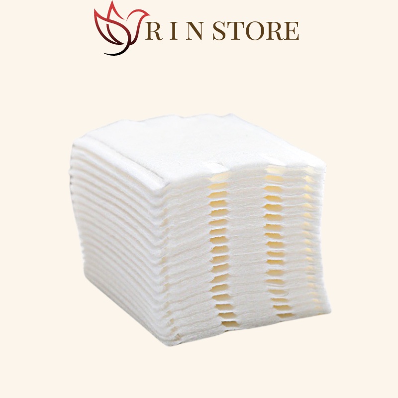 Bông Tẩy Trang - 3 Lớp 222 Miếng Chất Liệu Cotton RIN