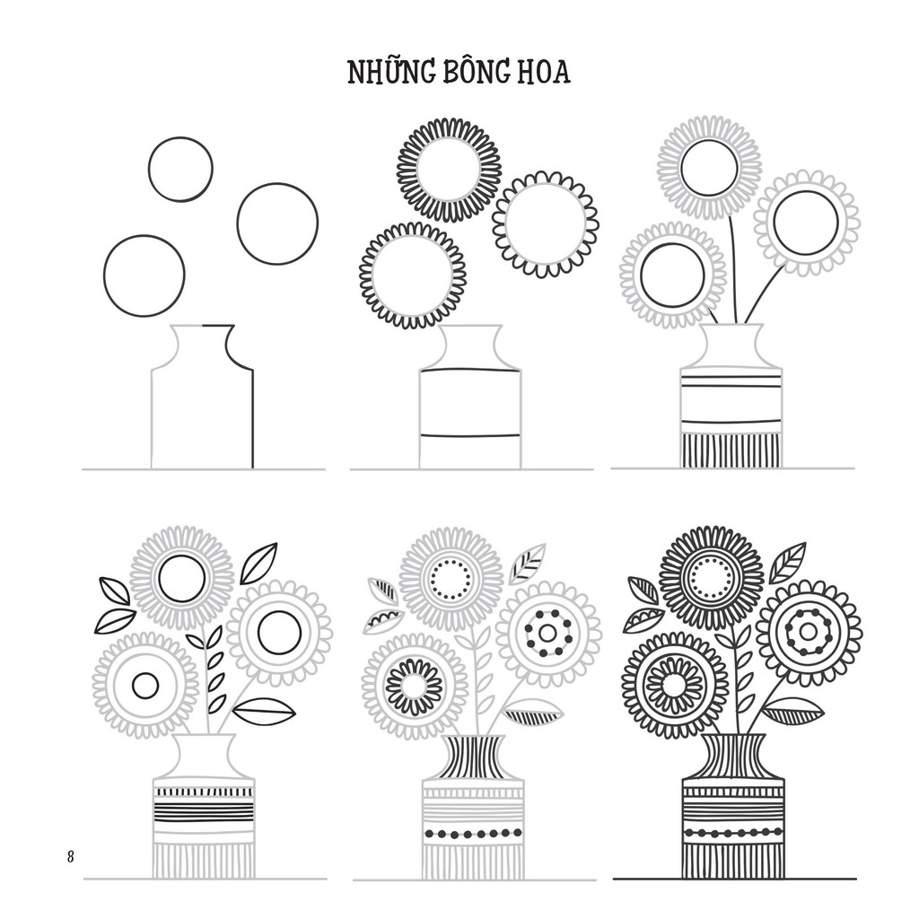 Sách cho bé - Vẽ Cả Thế Giới Với 5 Bước Đơn Giản - Draw everything in 5 simple steps