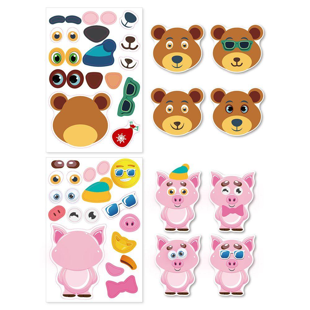 RAINBOW Bộ Đồ Chơi Xếp Hình Giáo Dục Bổ Ích Cho Bé