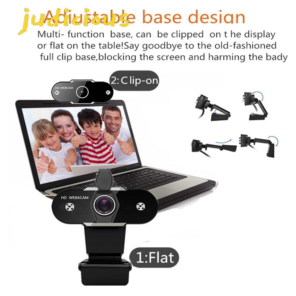 Webcam Xoay Để Bàn Kèm Mic Cho Máy Tính | BigBuy360 - bigbuy360.vn
