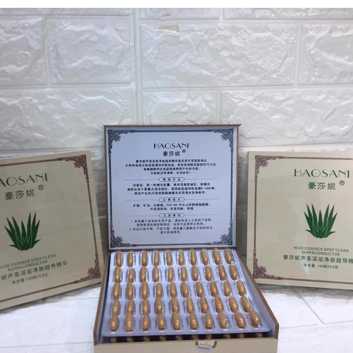 [ 1 Hộp 2 vỉ 100 viên ] Viên Thải Chì Haosani giá tốt nhất