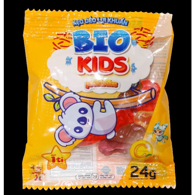 COMBO 2 GÓI Kẹo dẻo lợi khuẩn Bio kids