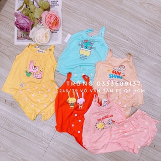 Bộ hai dây thun lạnh bé gái