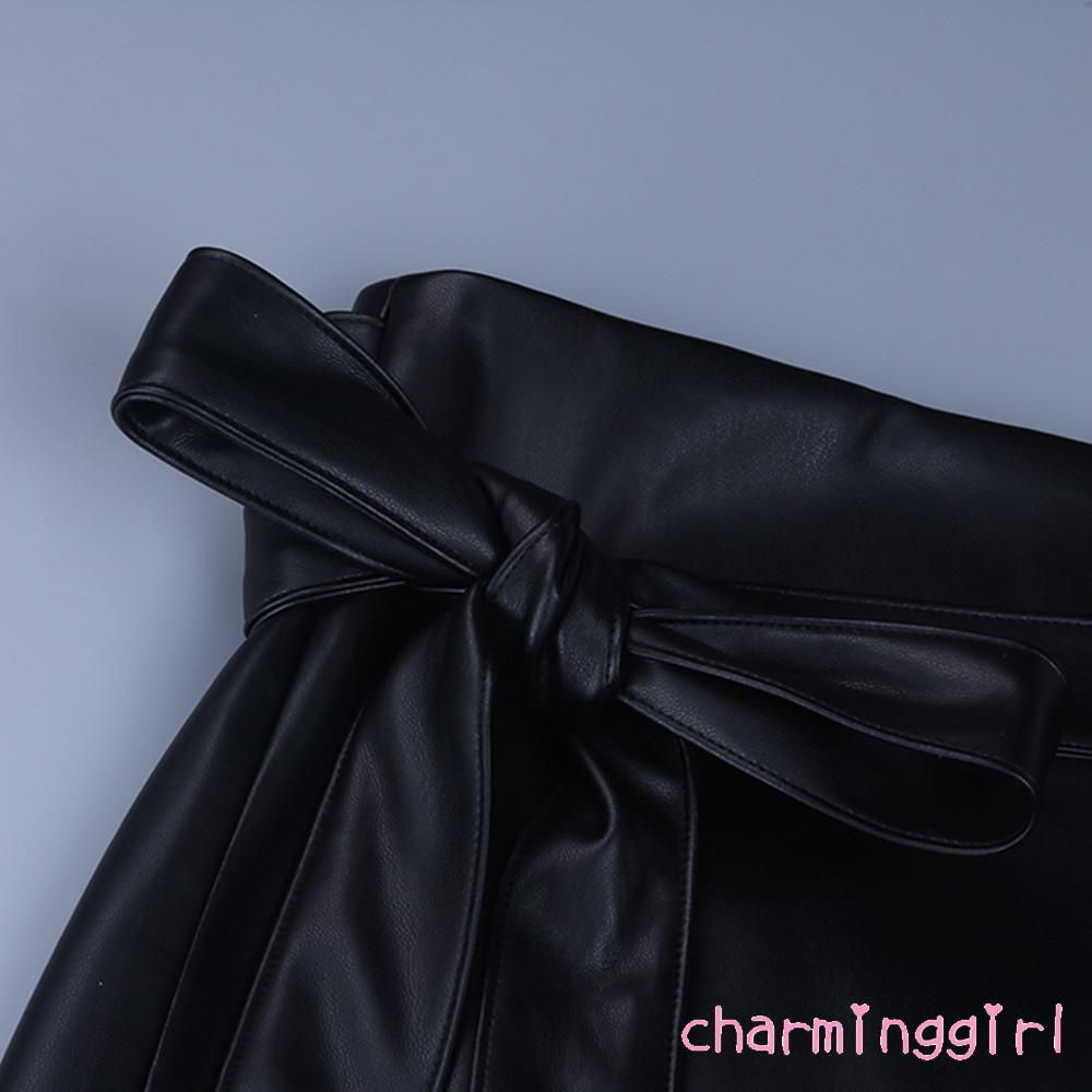 Chân Váy Da Lưng Cao Dáng Chữ A Thời Trang Quyến Rũ Cho Nữ | BigBuy360 - bigbuy360.vn