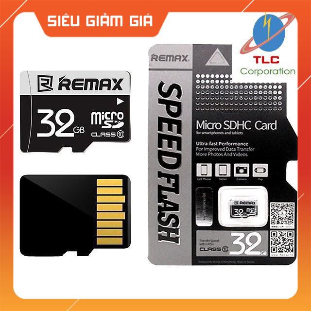 Thẻ nhớ Micro SD Class 10 Remax 32GB 80MB/s - Chính hãng, bảo hành 1 năm