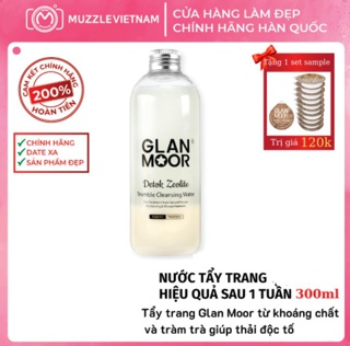 Nước Tẩy Trang Thải Độc Tố GLAN MOOR Detok Zeolite Trumble Cleasing Water