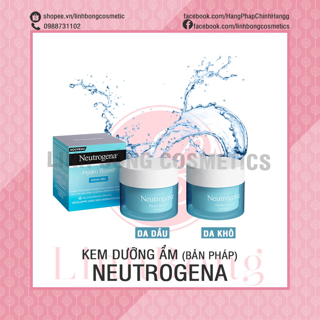KEM DƯỠNG ẨM NEUTROGENA HYDRO BOOTS 50ML