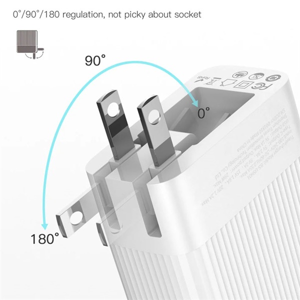 Cốc sạc nhanh 2 cổng PD, QC Baseus ZCENY cho Iphone và Android