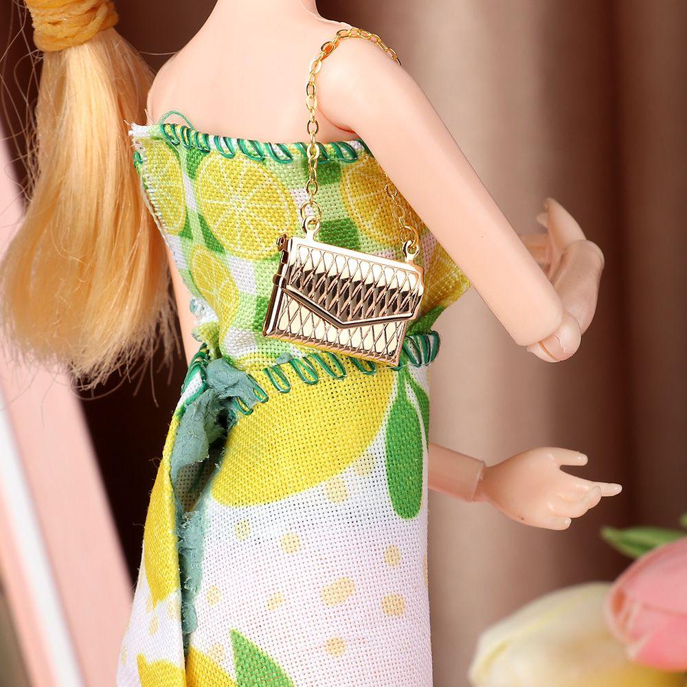 LUOL Móc Khóa Kim Loại Hình Búp Bê Haversack Dễ Thương