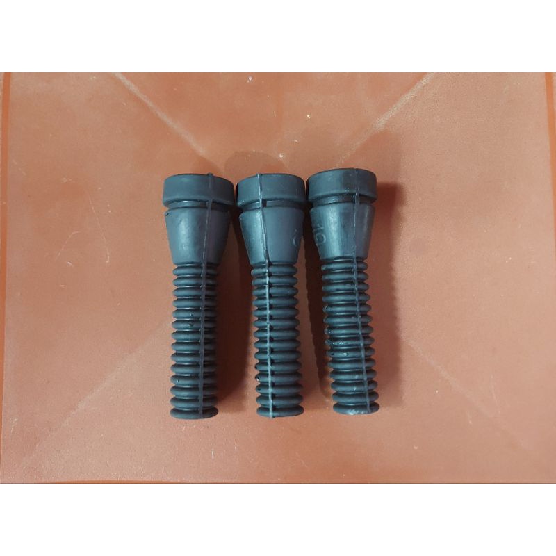 Núm cao su vặt lông gà, lông vịt, số 19 màu đen chất liệu cao su cao cấp làm từ thiên nhiên siêu bền