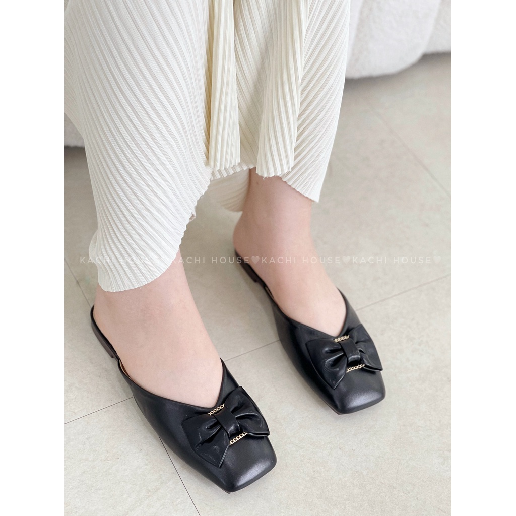 Sục mũi vuông phối nơ xích-  Kachi House