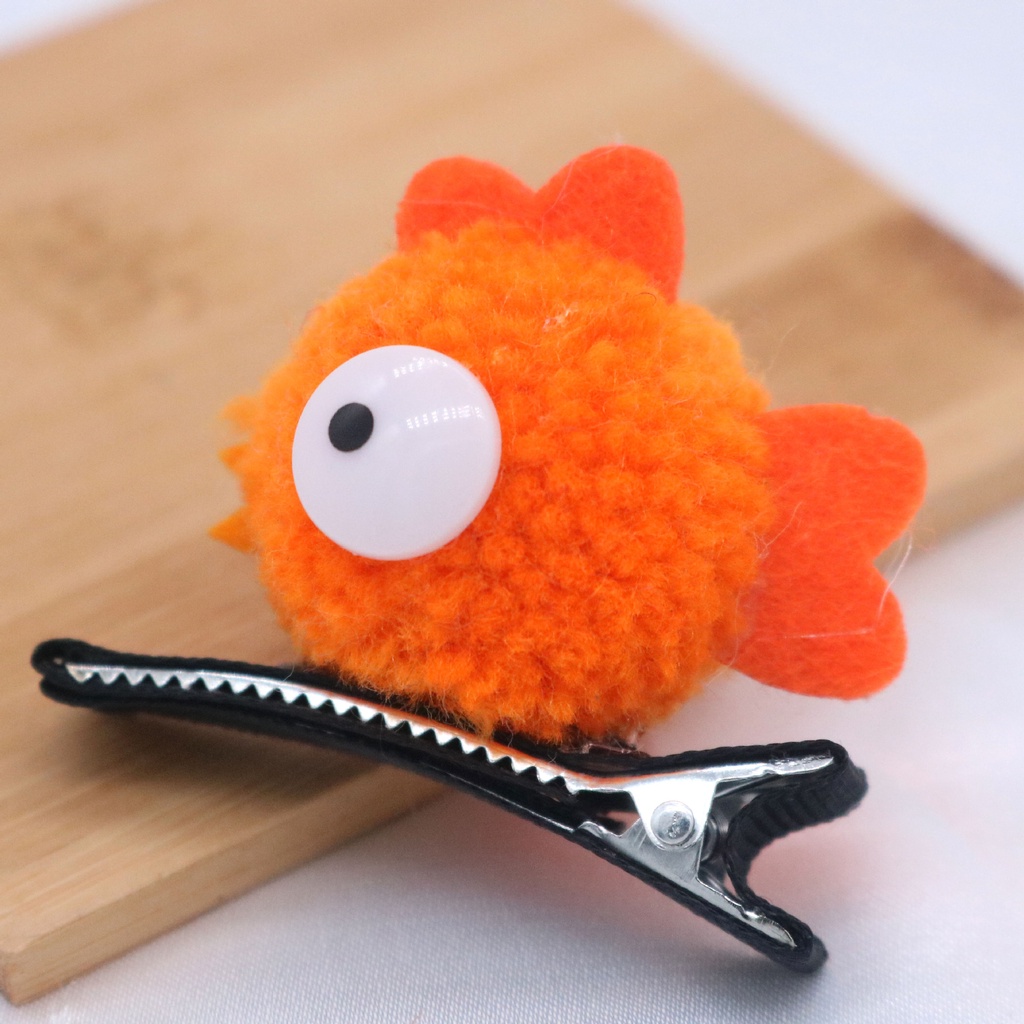 Kẹp Tóc Thỏ Bông Nhiều Màu Dễ Thương Cho Bé Gái