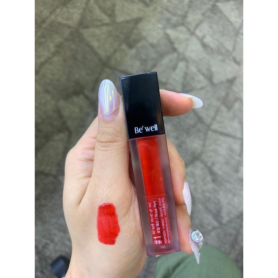 Son kem lì Be'Well Velvet Lip Tint Hàn Quốc