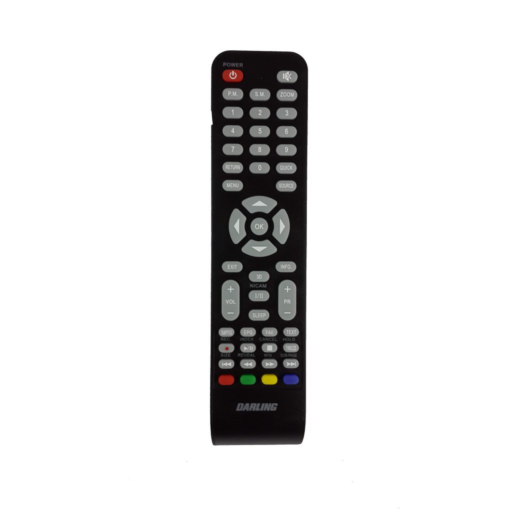 Remote TV DARLING LCD LED Điều khiển Darling hàng chính hãng logo in chìm đẹp