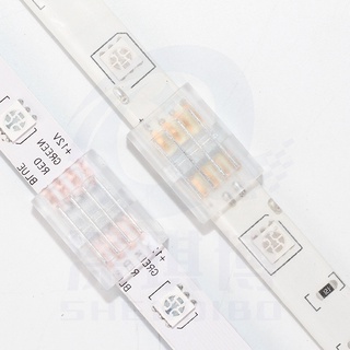 Đầu nối led dây RGB 5050 Không Cần Hàn Chỉ Cần Bấm Dễ Sử Dụng Khi Nối Dây LED RGB