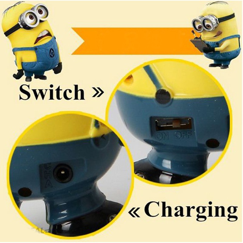 Đồ Chơi Máy Bay Trực Thăng Minion Cảm Ứng Cho Bé