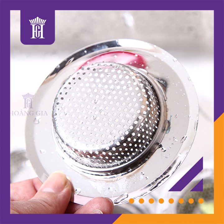 Combo Lọc Rác Bồn Rửa Chén Chậu Rửa Bát Inox Haodex (2 chiếc) Chất Lượng Cao - Kitchen Sink Strainer (Large) 2 pieces | BigBuy360 - bigbuy360.vn