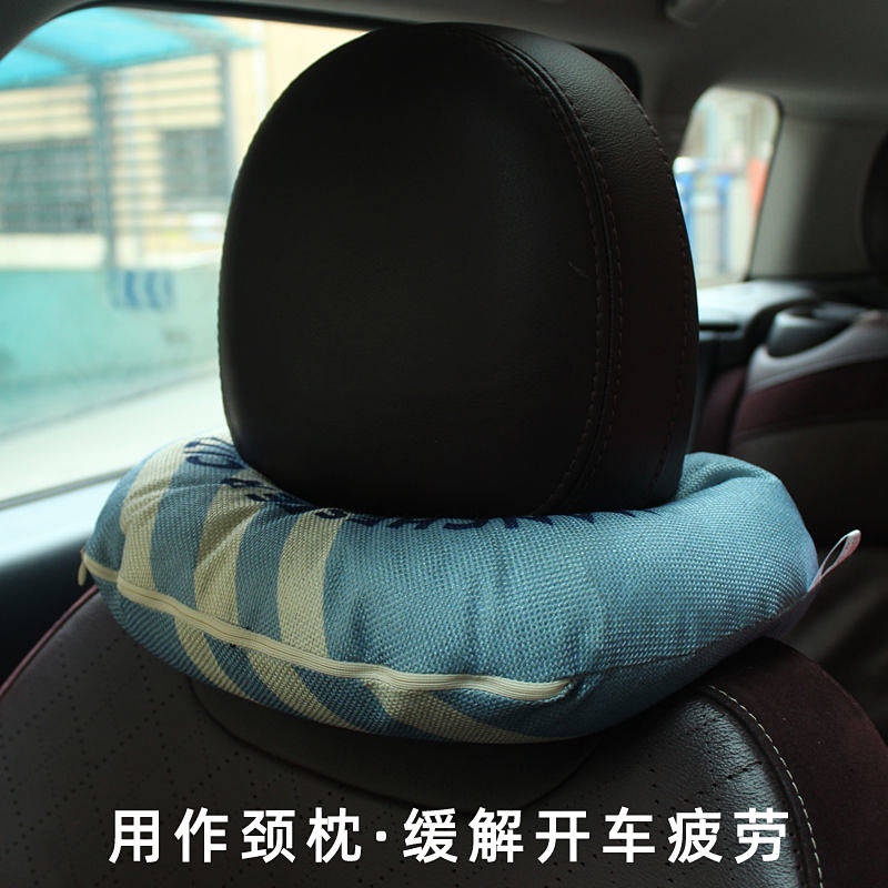 U-Shape Pillow Car Neck Pillow Vertebra Nap Travel U-Shaped Headrest Real Madrid Barcelona Juve Ac Liverpool (Ball Game) Fan Supplies BRnc