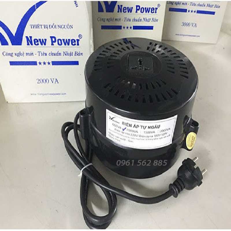 Đổi Nguồn 220v Sang 100vNew Power 1000VA Max 800w-Bảo Hành 3 Năm Chính Hãng