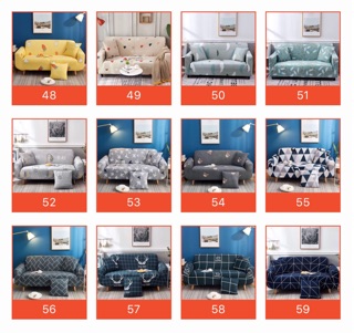 Vải Bọc Ghế Sofa TẶNG 1 VỎ GỐI trang trí nhà cao cấp hoạ tiết sáng tạo bảng mẫu 48-59